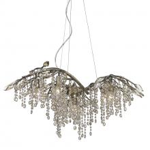  9903-6 MG - Autumn Twilight 6 Light Chandelier in Mystic Gold